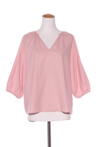 SASS - Linen puff sleeve top - Blush! 14