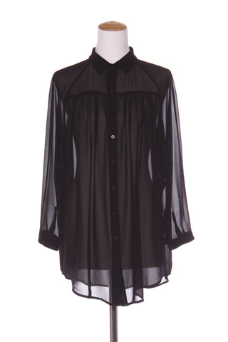 MAX - Batwing chiffon floaty shirt! 10-12