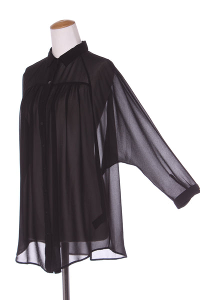 MAX - Batwing chiffon floaty shirt! 10-12