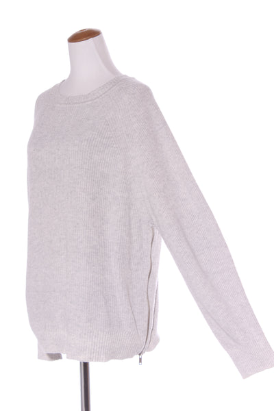 MOOCHI ":Zipped" cotton  ribbed sweater! 14