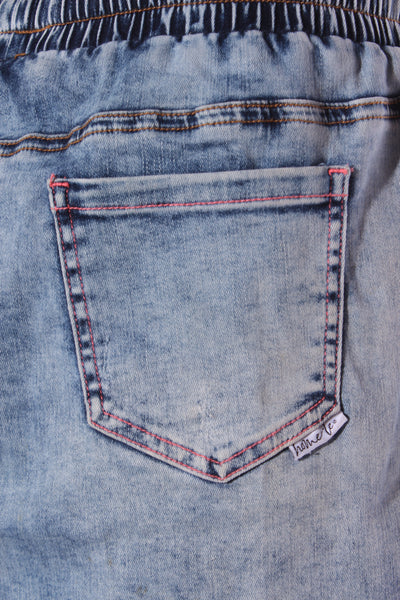 HOME-LEE - Denim mini skirt! 14