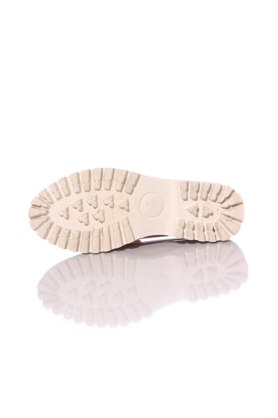 ANDREA BIANI - Pink + leopard platform loafer! 36