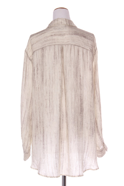 MOOCHI (LN) "Adapt contrast" shirt - Blurred line print! 16