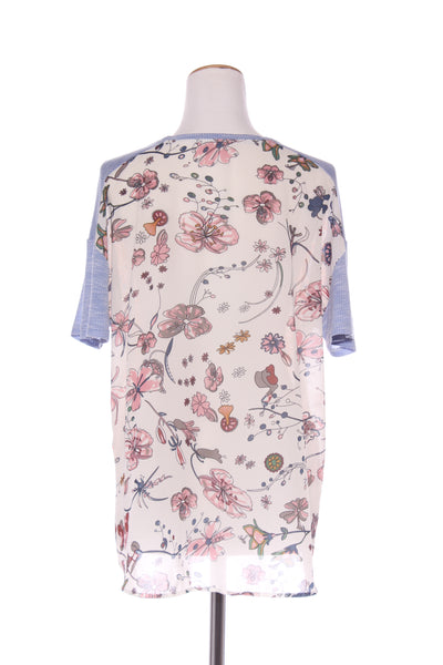KETZ-KE - Floral panel top! 12
