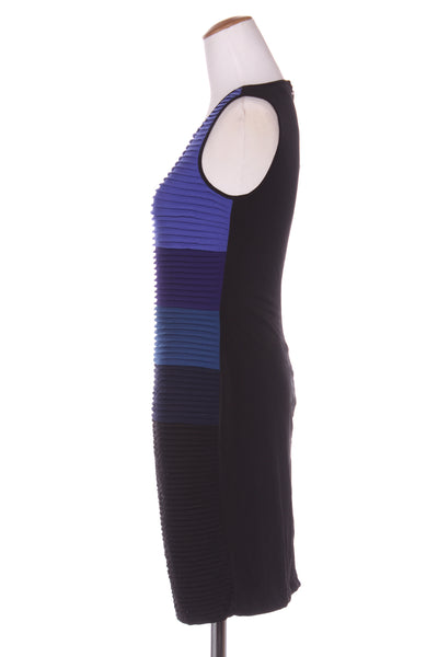 CALVIN KLIEN - Colour block pleat detail dress! 10