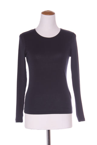 ASSEMBLY LABEL - Long sleeve fitted cotton top! 8-10