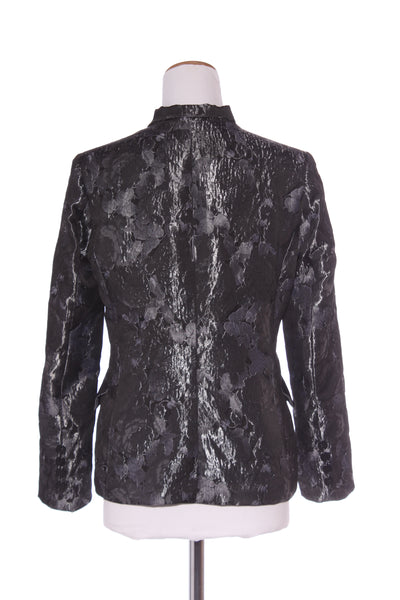ATELIER By Repertoire (NZ) Graphite rose jacquard jacket! 8-10