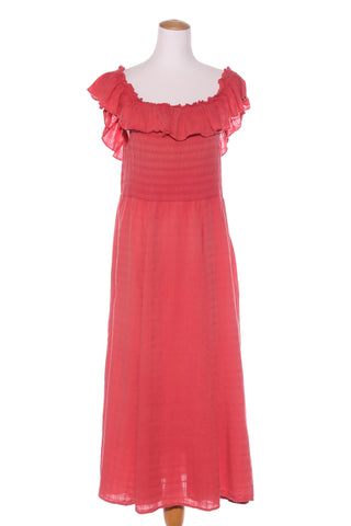 MAX - Shirred organic cotton midi dress! 18