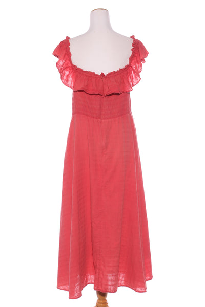 MAX - Shirred organic cotton midi dress! 18