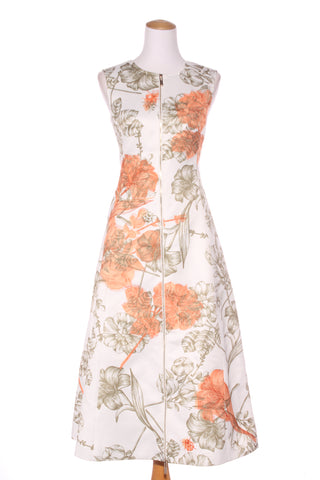 LEO LIN (LN) Embroidered floral tie back dress! 8