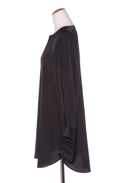 H&M (BN) Black satin dress! 10-12