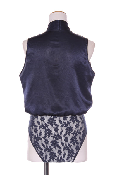 ST MICHAEL (UK) Crossover satin bodysuit! 12