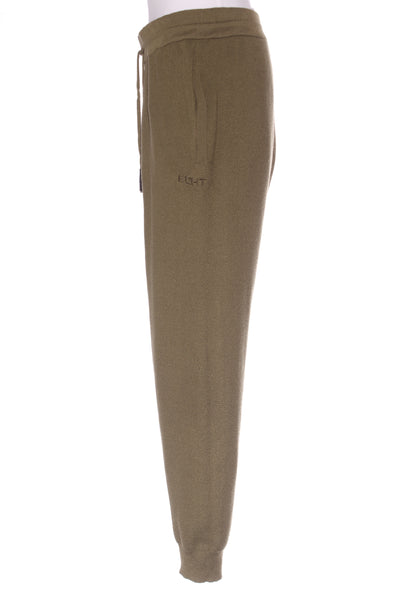ECHT - Khaki cotton knit joggers! 14