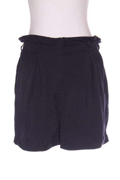 FRENCH CONNECTION - Navy linen paperbag shorts! 14