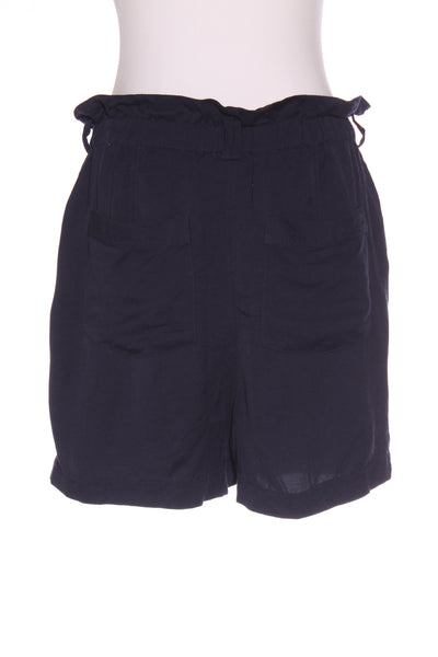 FRENCH CONNECTION - Navy linen paperbag shorts! 14