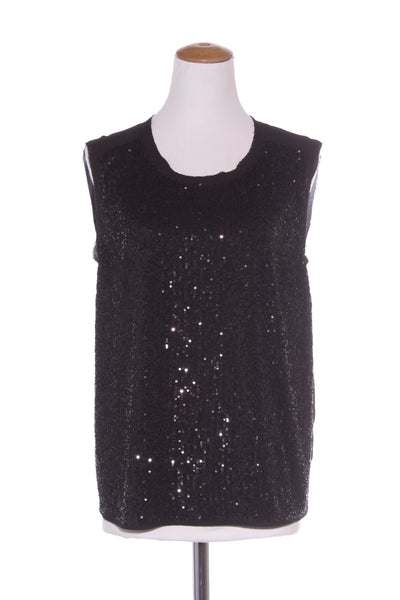 TUESDAY - Sequin panel sleeveless top! 14