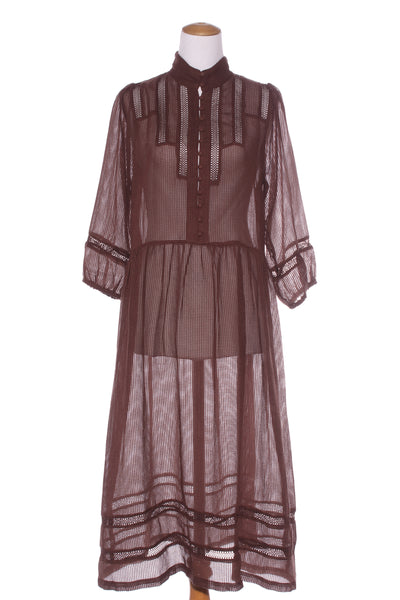 ZOE KRATZMANN "Declare" dress - Choc brown! 10-12