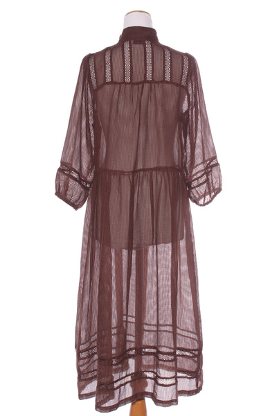 ZOE KRATZMANN "Declare" dress - Choc brown! 10-12