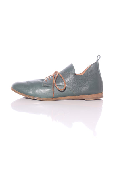 CREATURES OF COMPORT - Green leather shoes! 41