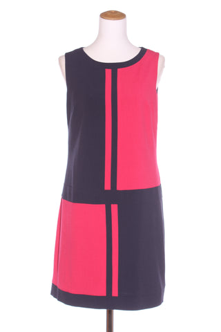 MAX - Pink + navy colourblock dress! 14