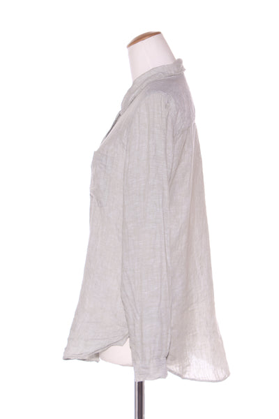 JUST JEANS - Linen shirt - Sage! 10-12