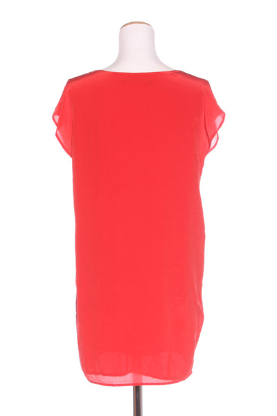 DECJUBA - Abstract print silk shift dress! 8