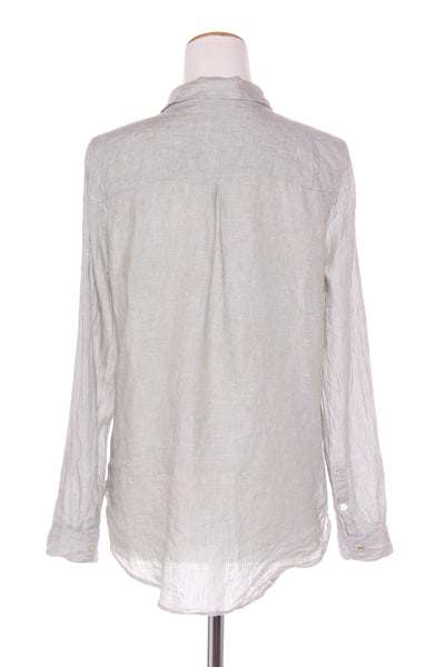 JUST JEANS - Linen shirt - Sage! 10-12