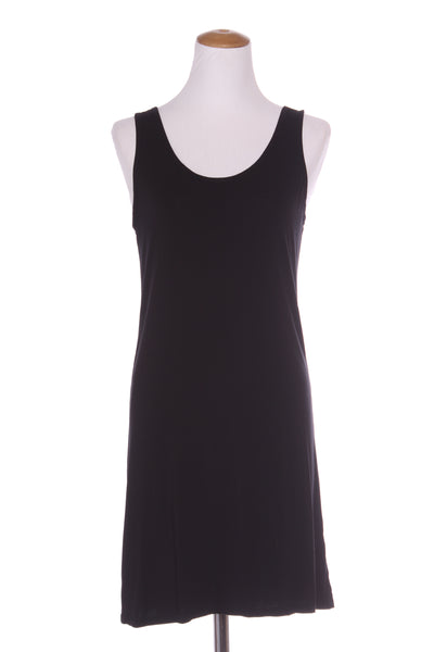 KETZ-KE - Black rayon tank slip dress! 16