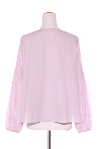 MINERAL - Lilac pin-tuck billow sleeve top! 14