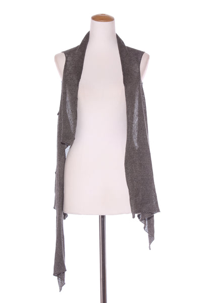 CREA CONCEPT - Linen knit asymmetric vest! 16