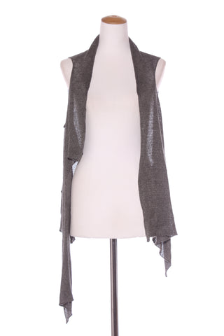 CREA CONCEPT - Linen knit asymmetric vest! 16