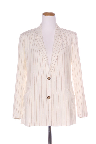 STATE OF PLAY - Linen blend pinstripe blazer! 10