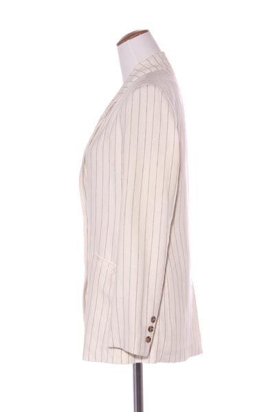 STATE OF PLAY - Linen blend pinstripe blazer! 10