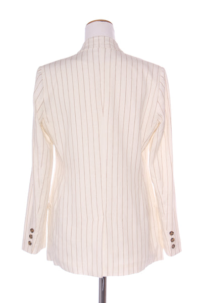 STATE OF PLAY - Linen blend pinstripe blazer! 10