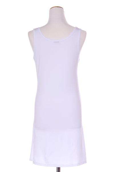 KETZ-KE - Rayon white tank slip dress! 14
