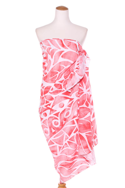 Cotton printed sarong from Rarotonga!