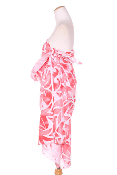 Cotton printed sarong from Rarotonga!