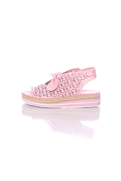 DJANGO & JULIETTE (LN) "Altona" leather lasercut sandals! 41