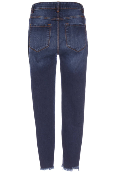 KANCAN - High waist raw hem jeans! 11/29