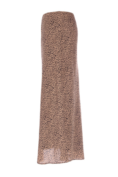 AMONG THE BRAVE - Cheetah print lined maxi skirt! 8