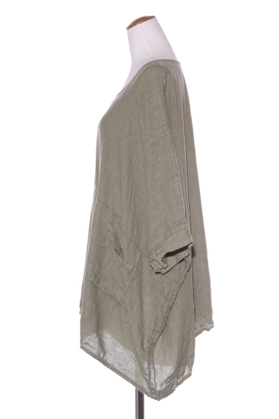 ITALIAN PROVINCE (ITA) One size linen top! 8-18