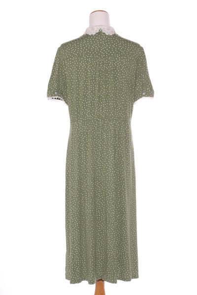 MONSOON "Clea Spot jersey" midi dress! 14