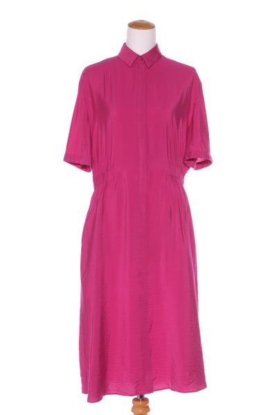 IPEKYOL (LN) Magenta shirt dress! 14