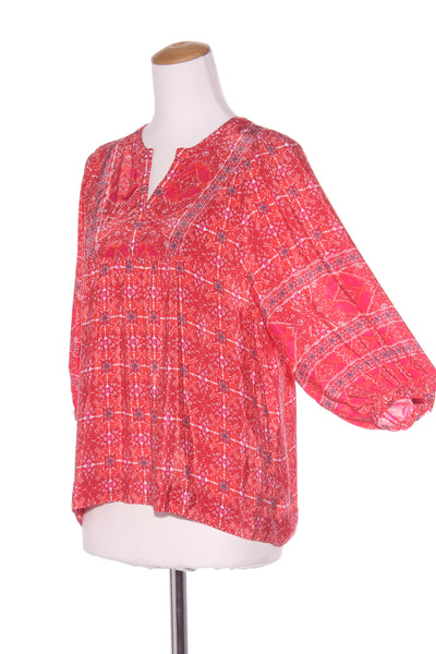 GERARD DAREL Paris - Silky viscose billow sleeve blouse! 12