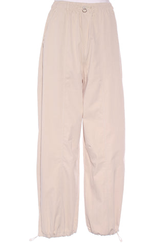 LAN SHE - Barrel leg drawstring hem pant! 10