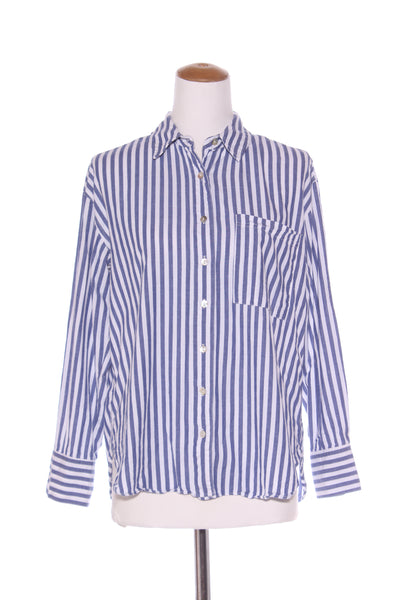 STORIES BE TOLD - You got this oversized blue stripe shirt! 8-12