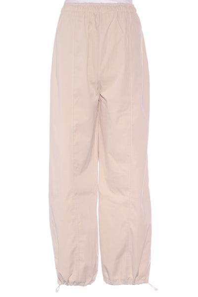 LAN SHE - Barrel leg drawstring hem pant! 10