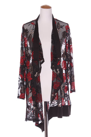 TS - Embroidered sequin detail mesh cardi/jacket! 18-20
