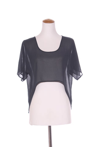 NYNE (NZ) Scoop hem crop chiffon top! 14