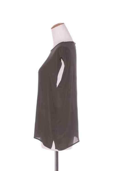 TRENERY - Viscose silk blend shell top! 12